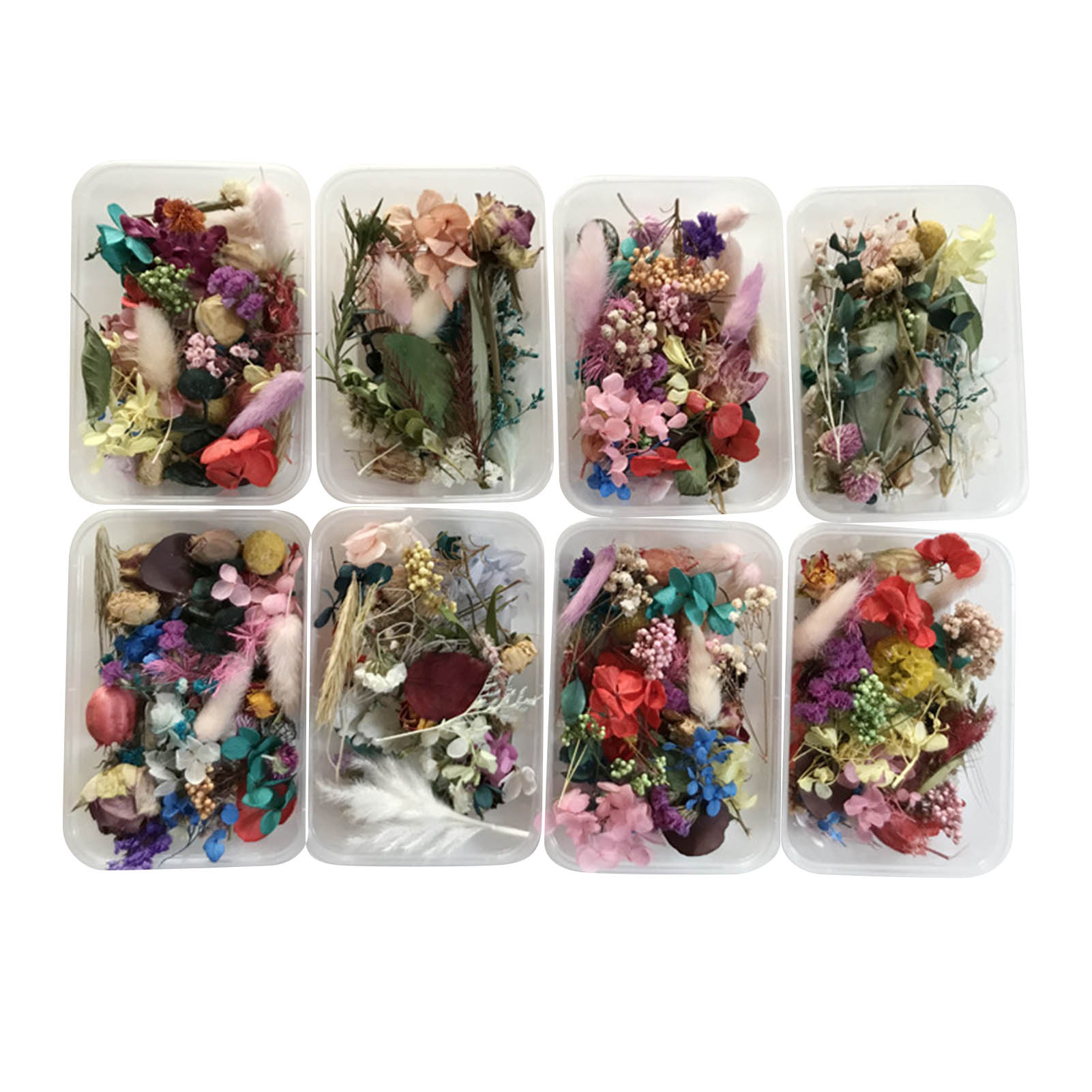 Candle Making Diy Kit - Sấy Khô Tự Nhiên Hoa Bộ