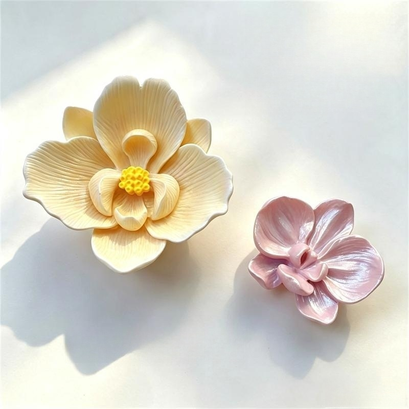 Candle Making Fragrances - 3D Butterfly Orchid Silicone Mold Flower