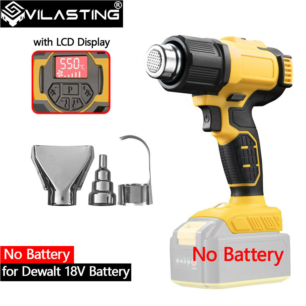 Heat Gun Embossing - VILASTING Hot Air Gun 550℃ Adjustable