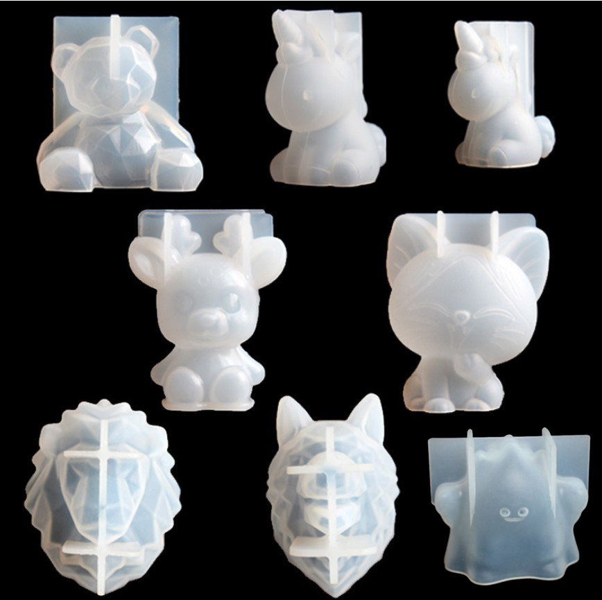 Candle Making Ideas - Trong Suốt Kỳ Lân Ốp Nhựa