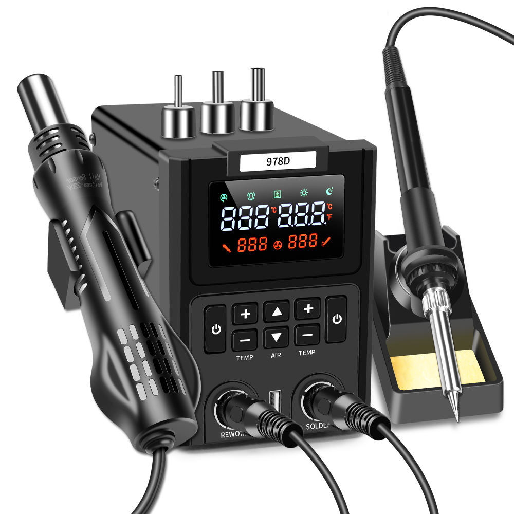 Heat Gun Embossing - Dual LED Digital Displayings Hot Air