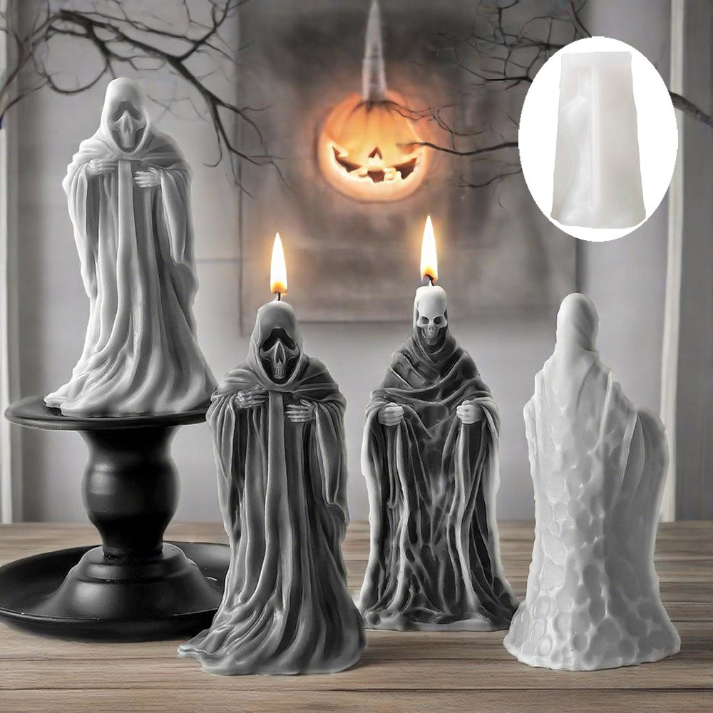Candle Making Experience - 3D Skeleton Scent Candle Silicone Mold