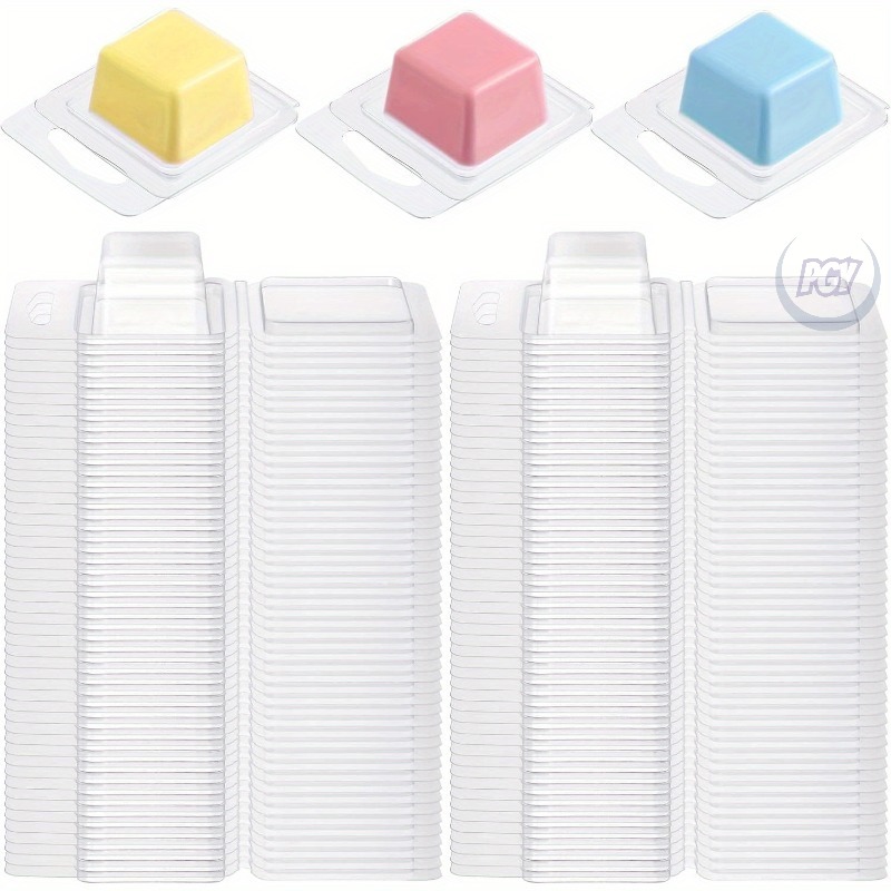 Candle Making Experience - 20/50pcs Clear Plastic Wax Melt Molds