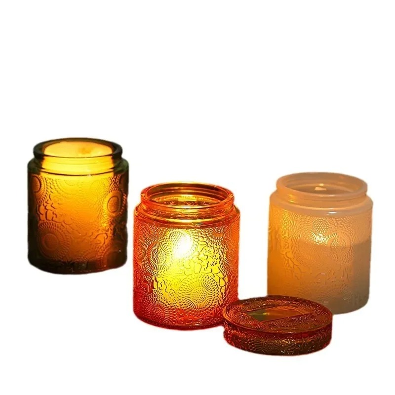 Candle Making Glass Jars - 1pc Empty Glass Candle Cup Storage