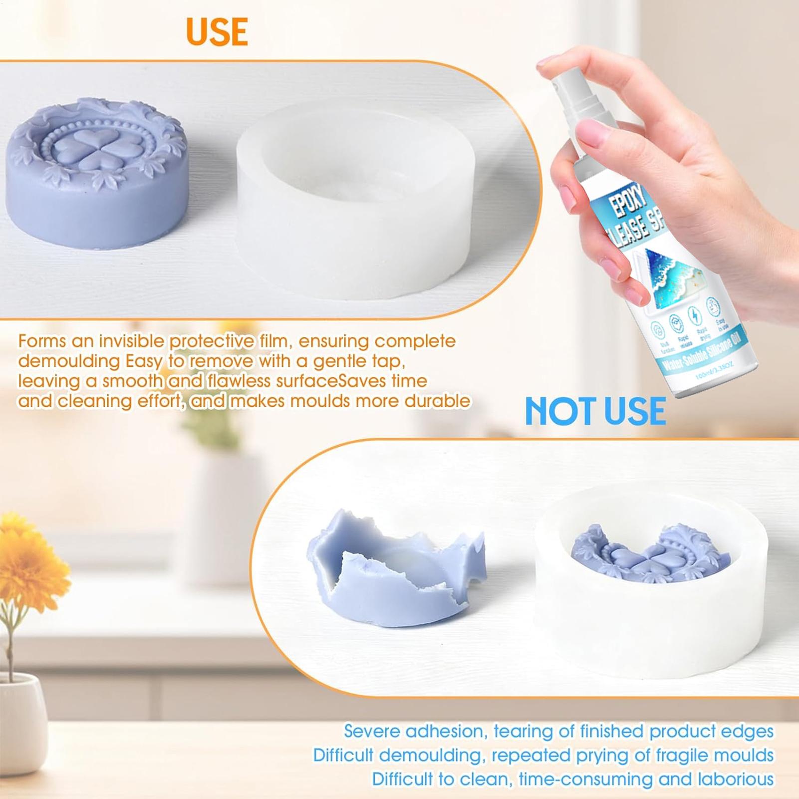 100ml Silicone Release Spray E - đánh giá và giá Candle Making Ideas