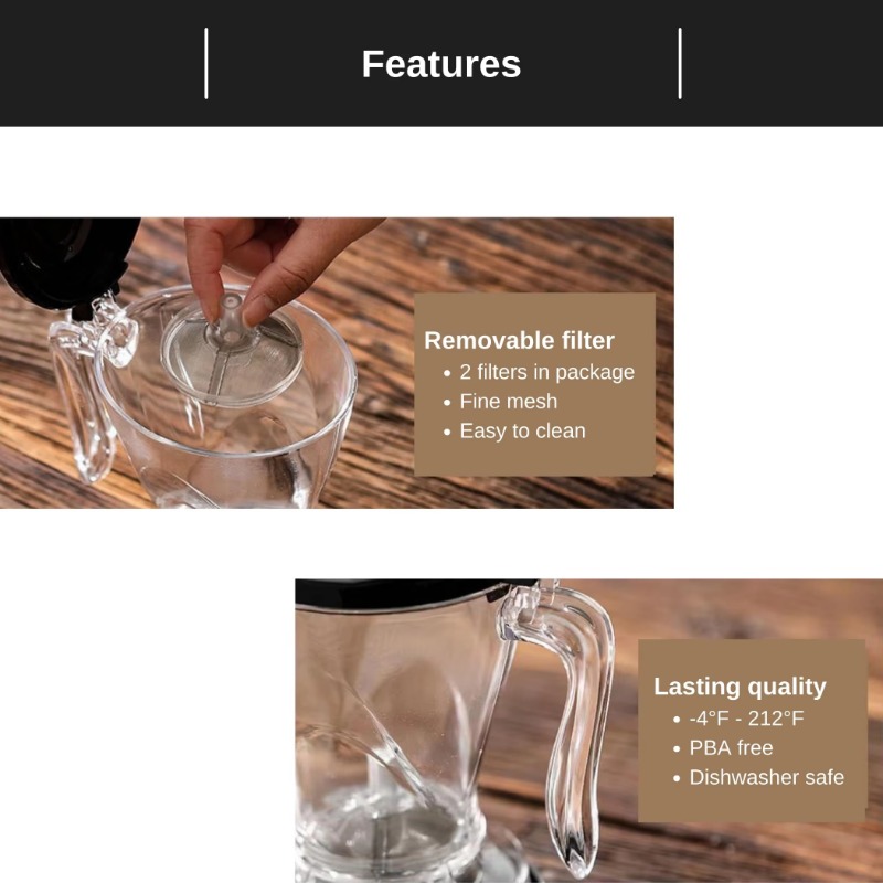 Custom Logo 600ml Pour in Plas - đánh giá và giá Pour Pot Aluminum