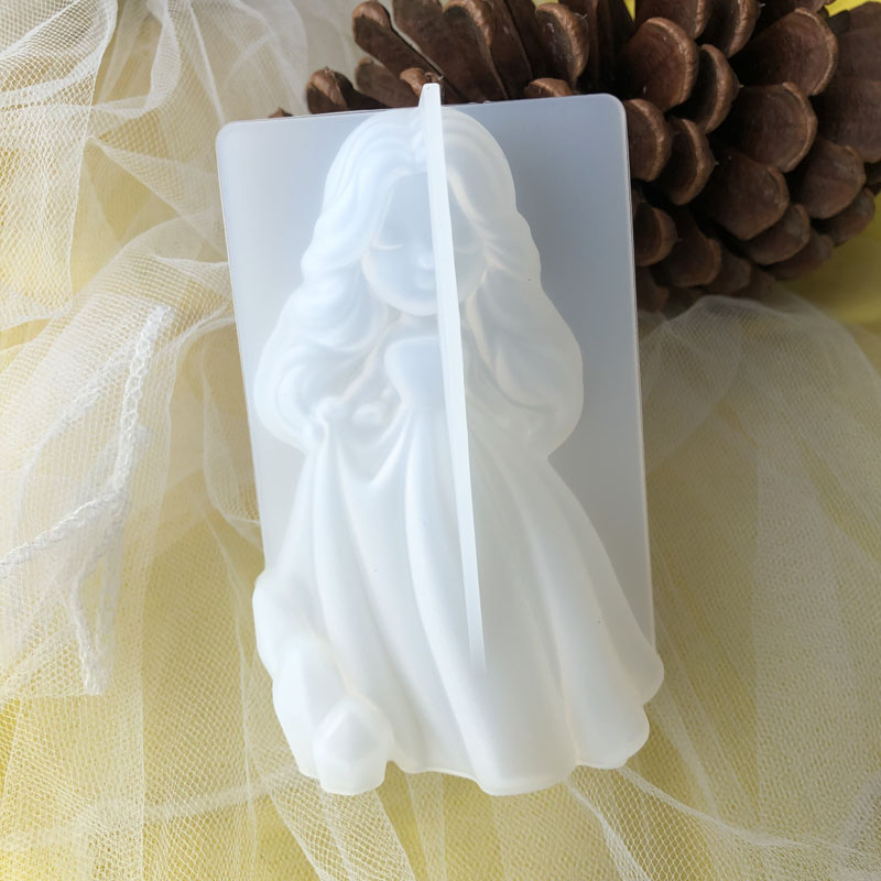 3D Cute Princess Silicone Cand - đánh giá và giá Candle Making Ideas