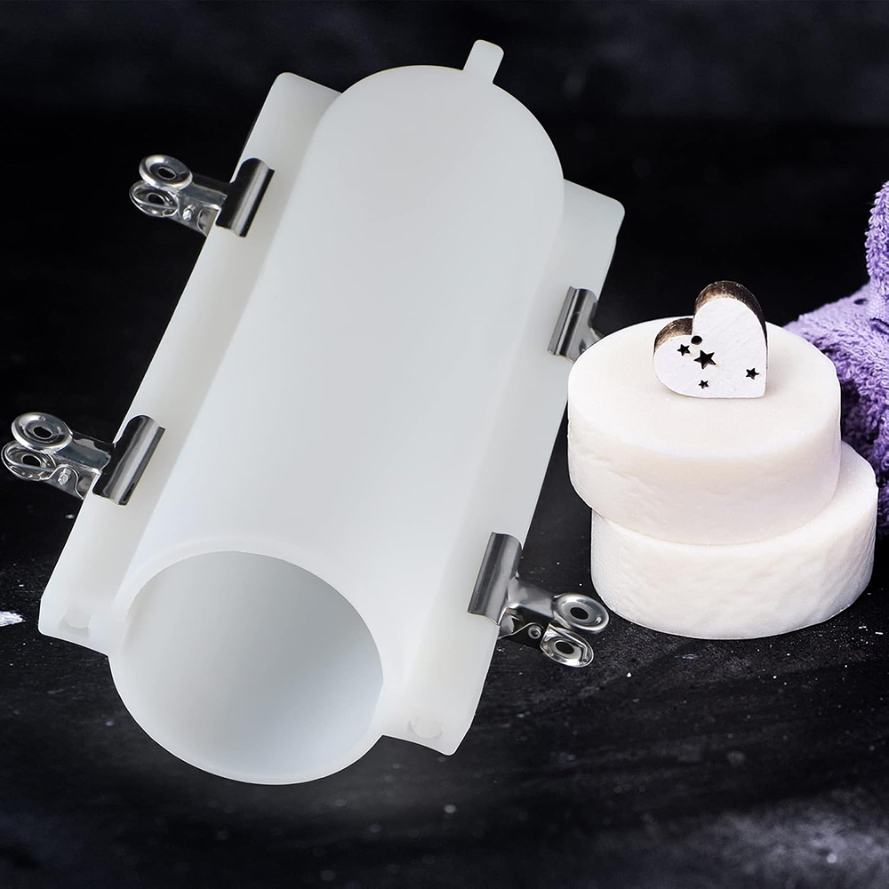 Big Cylinder Tube Soap Mold wi - đánh giá và giá Candle Making Activity