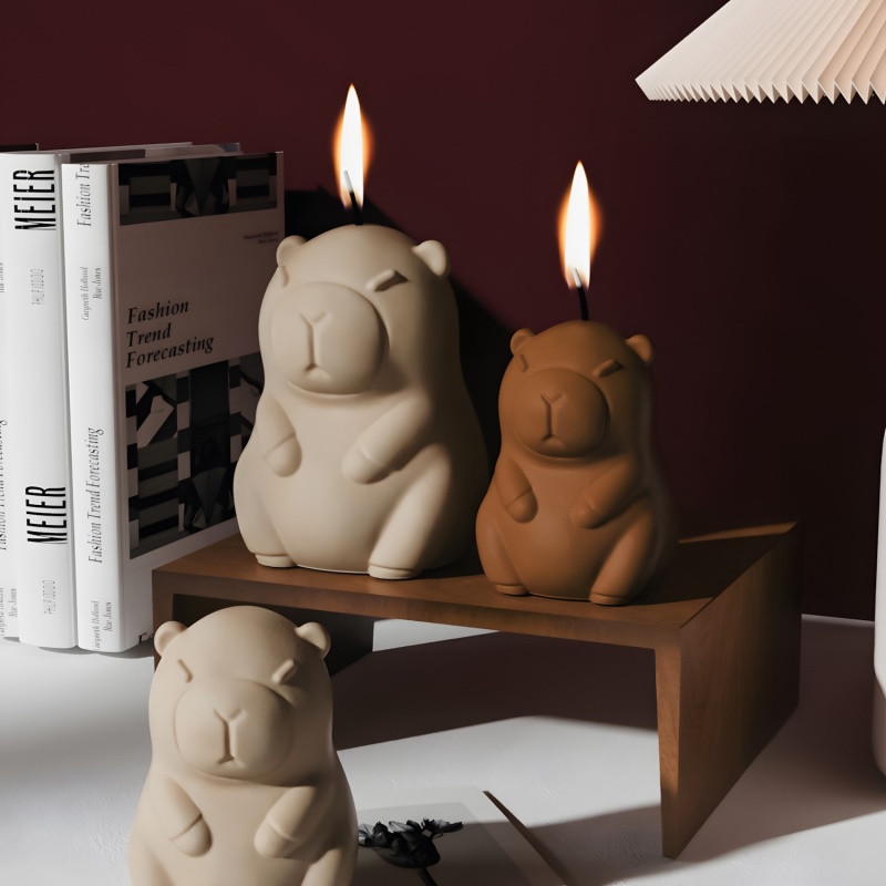 Capybara Pudding Baking Silico - đánh giá và giá Candle Making Ideas