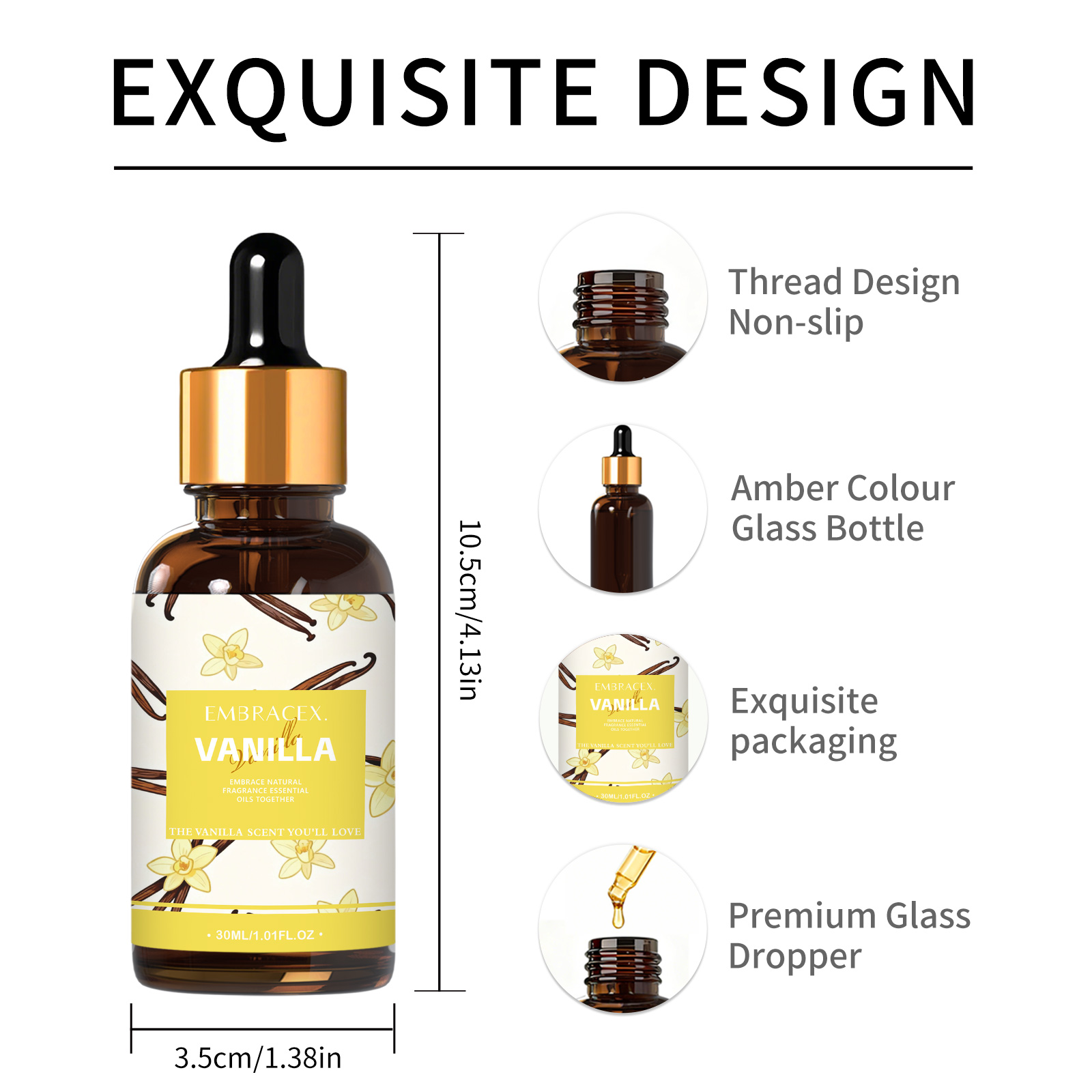 30ml Vanilla Fragrance Oils Fo - đánh giá và giá Candle Making Fragrances