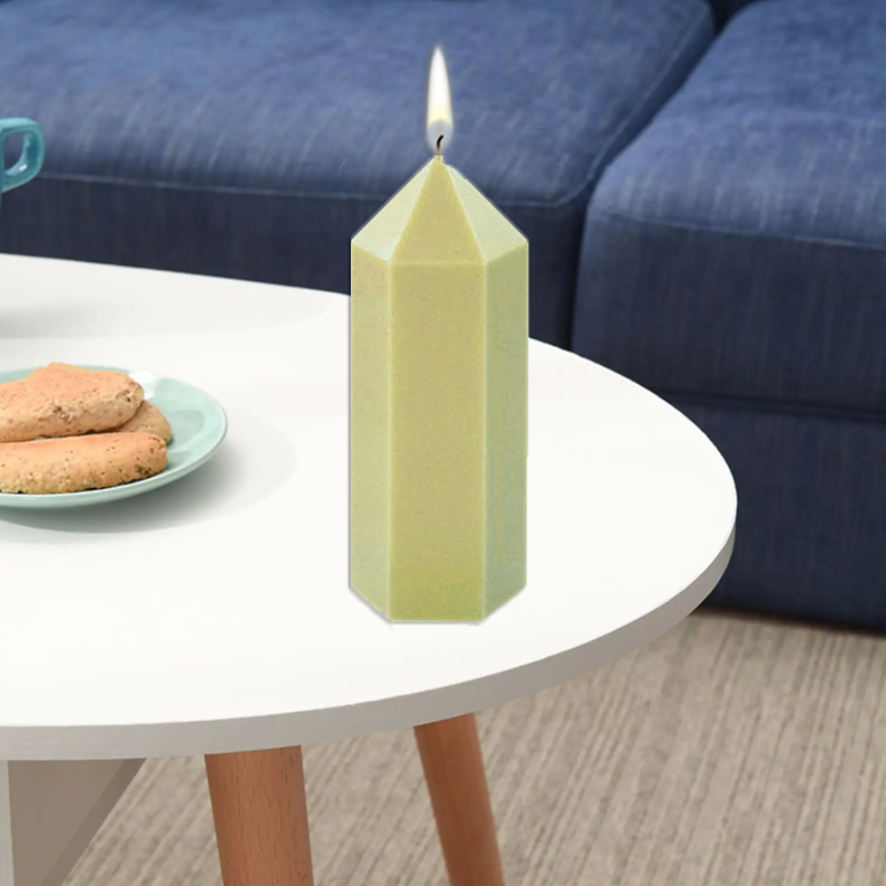 3D Hexagonal Column Candle Mol - đánh giá và giá Candle Making Diy Kit