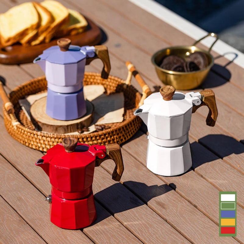 One Cup Moka Pot Hand Pour Ove - đánh giá và giá Pour Pot Aluminum