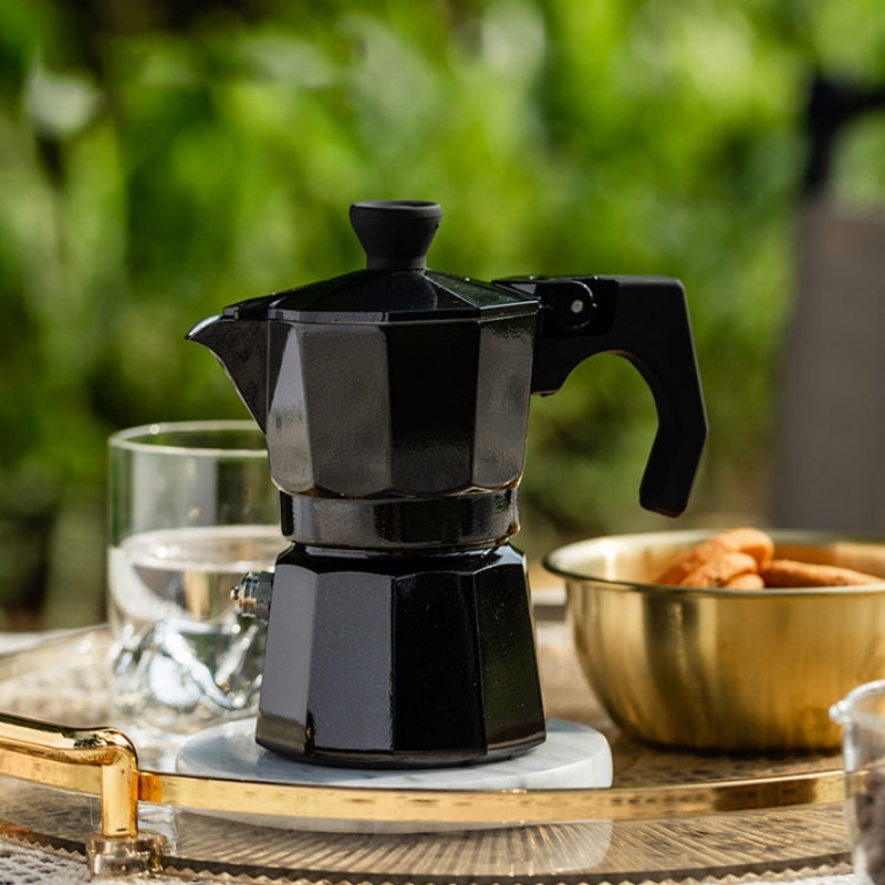 One Cup Moka Pot Hand Pour Ove - đánh giá và giá Pour Pot Aluminum