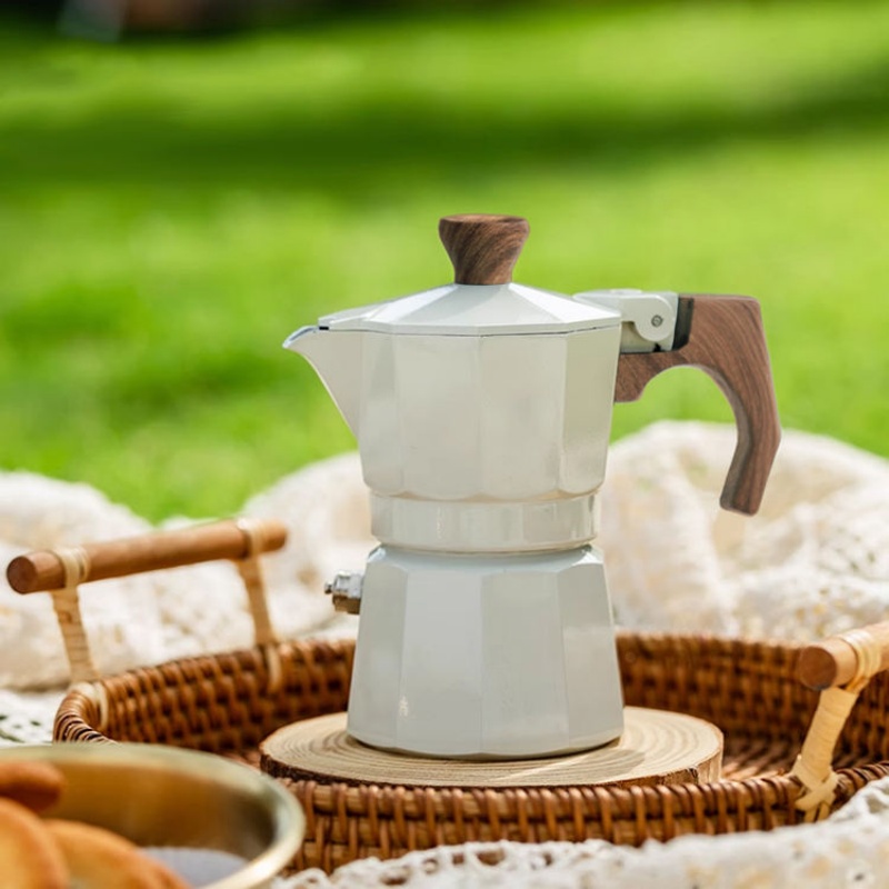 One Cup Moka Pot Hand Pour Ove - đánh giá và giá Pour Pot Aluminum