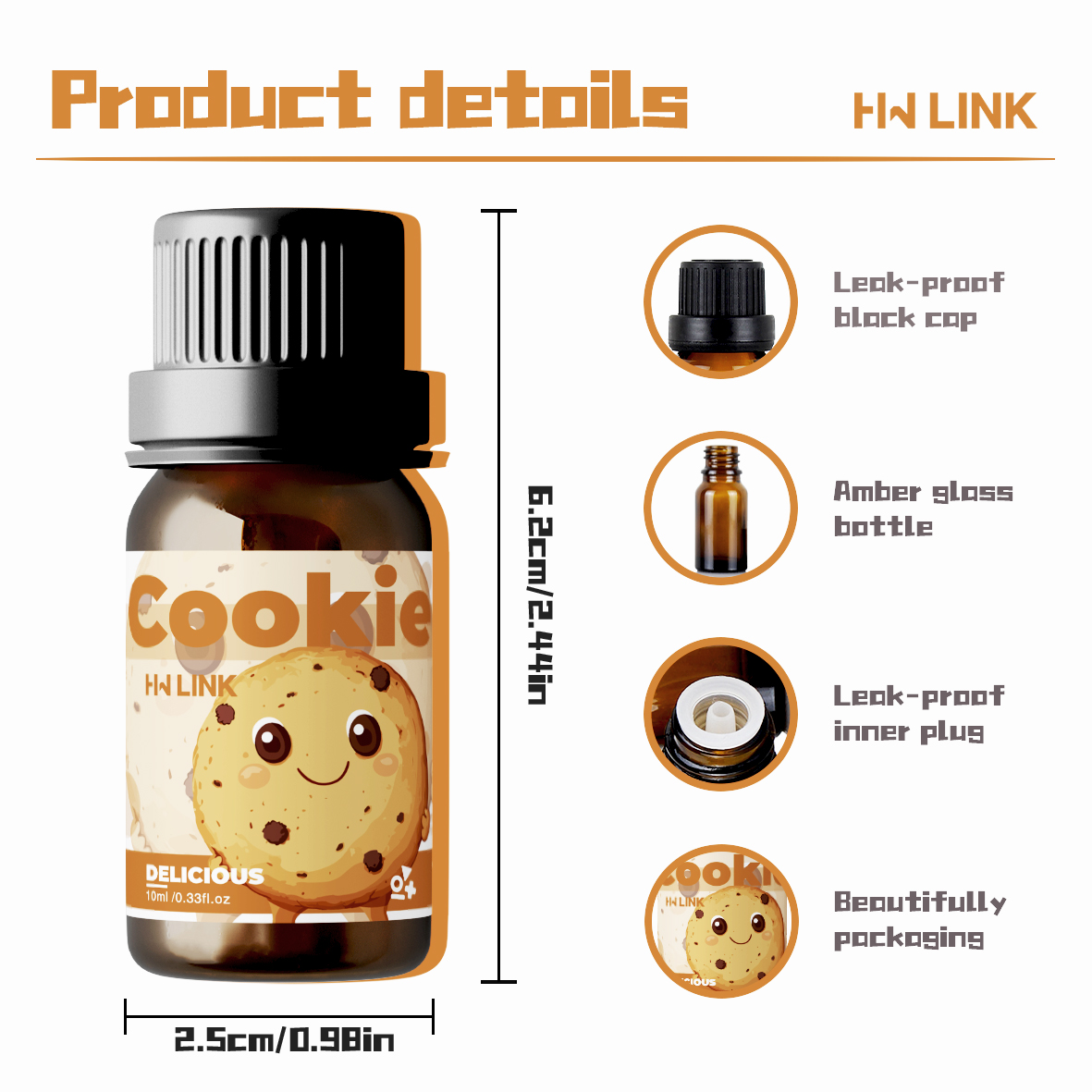 10ml Cookie Fragrance Oils For - đánh giá và giá Candle Making Fragrances