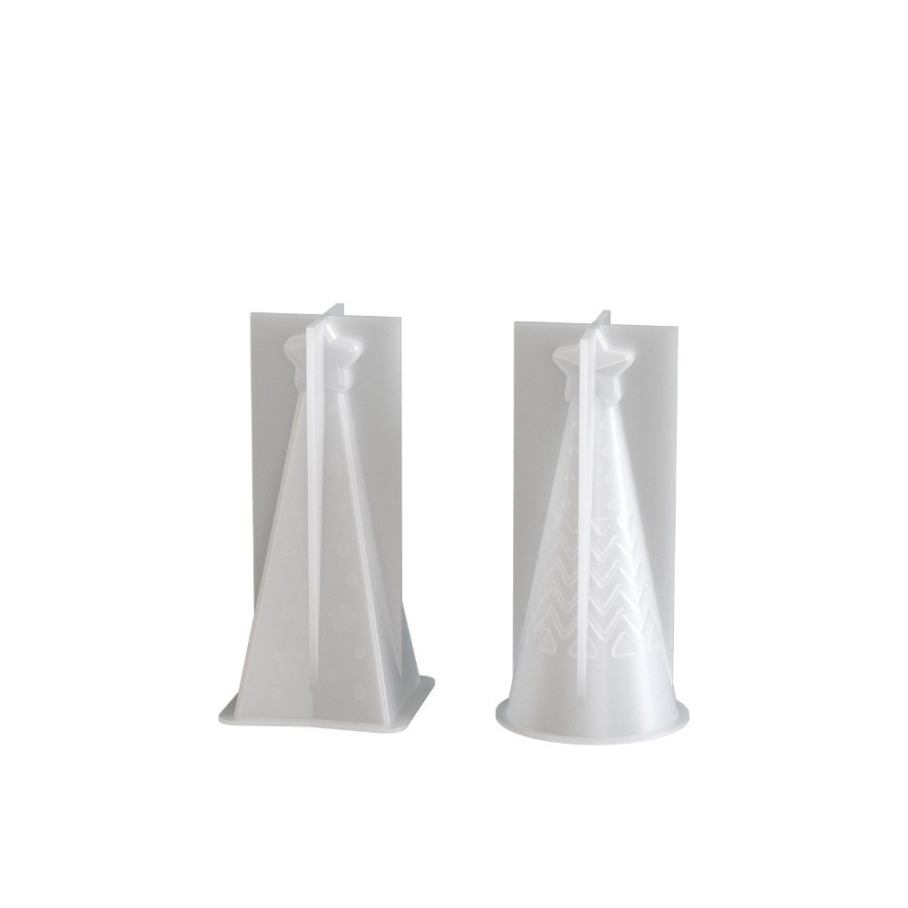New Silicone Christmas Cone Ca - đánh giá và giá Candle Making Kit Xmas