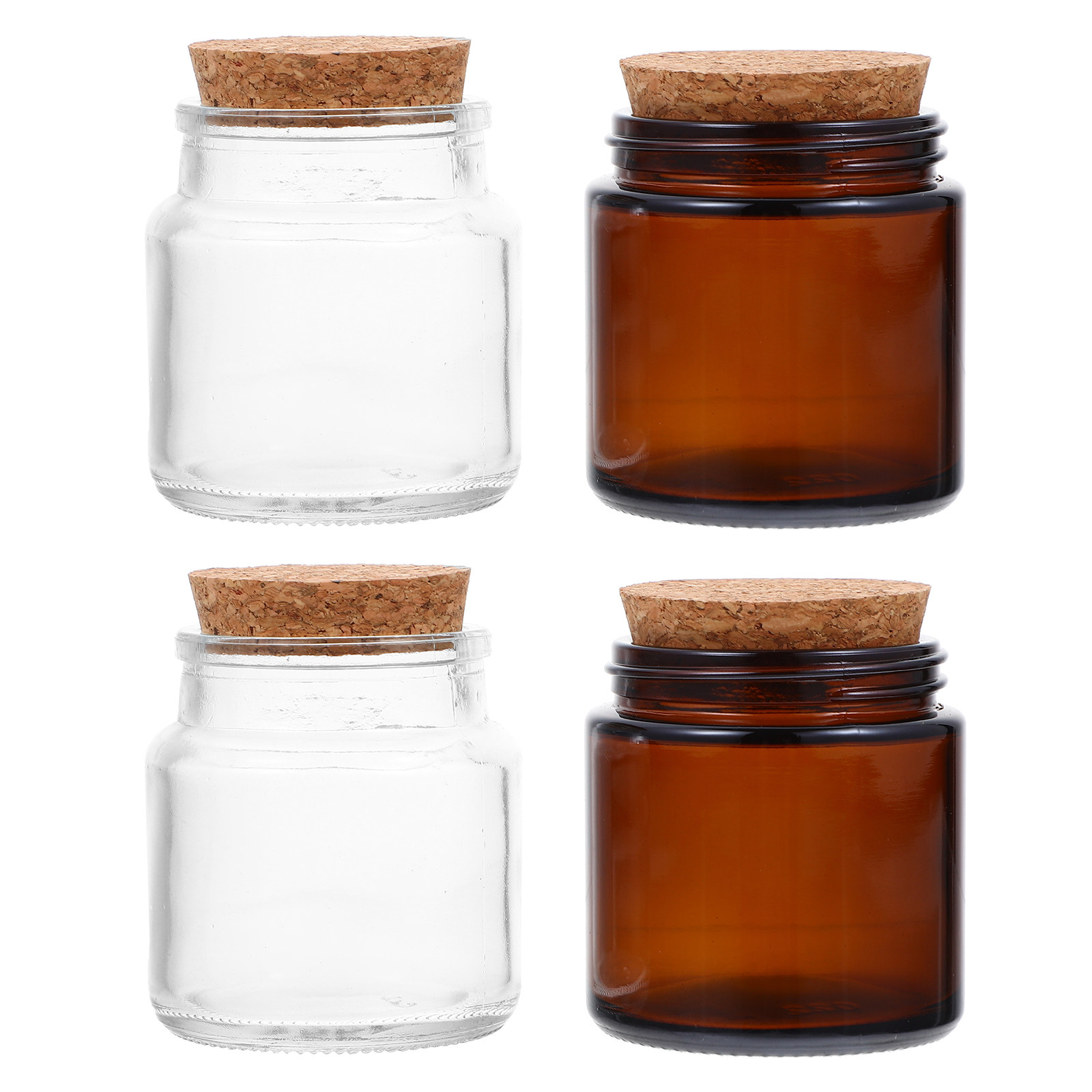 4Pcs Jar for Making Candles Pr - đánh giá và giá Candle Making Glass Jars