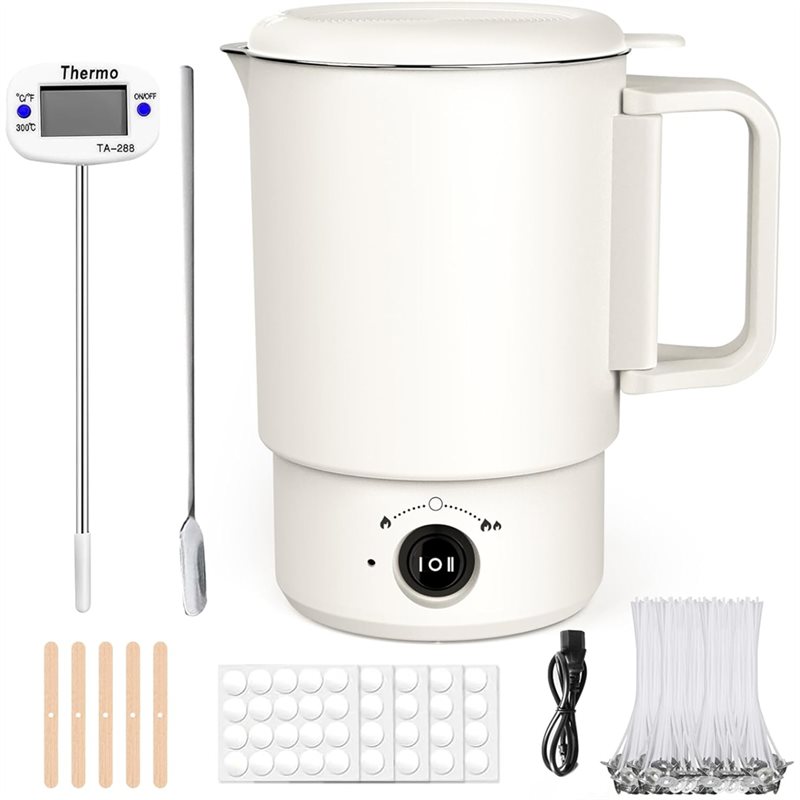 A47U Electric Wax Melting Pot  - đánh giá và giá Candle Making Diy Kit