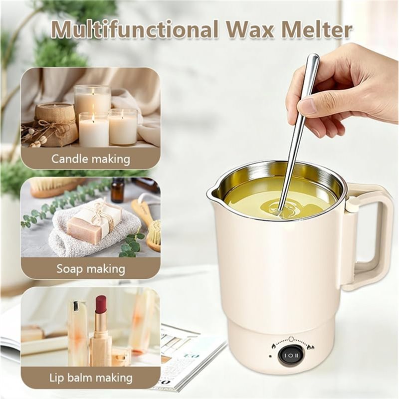 A47U Electric Wax Melting Pot  - đánh giá và giá Candle Making Diy Kit