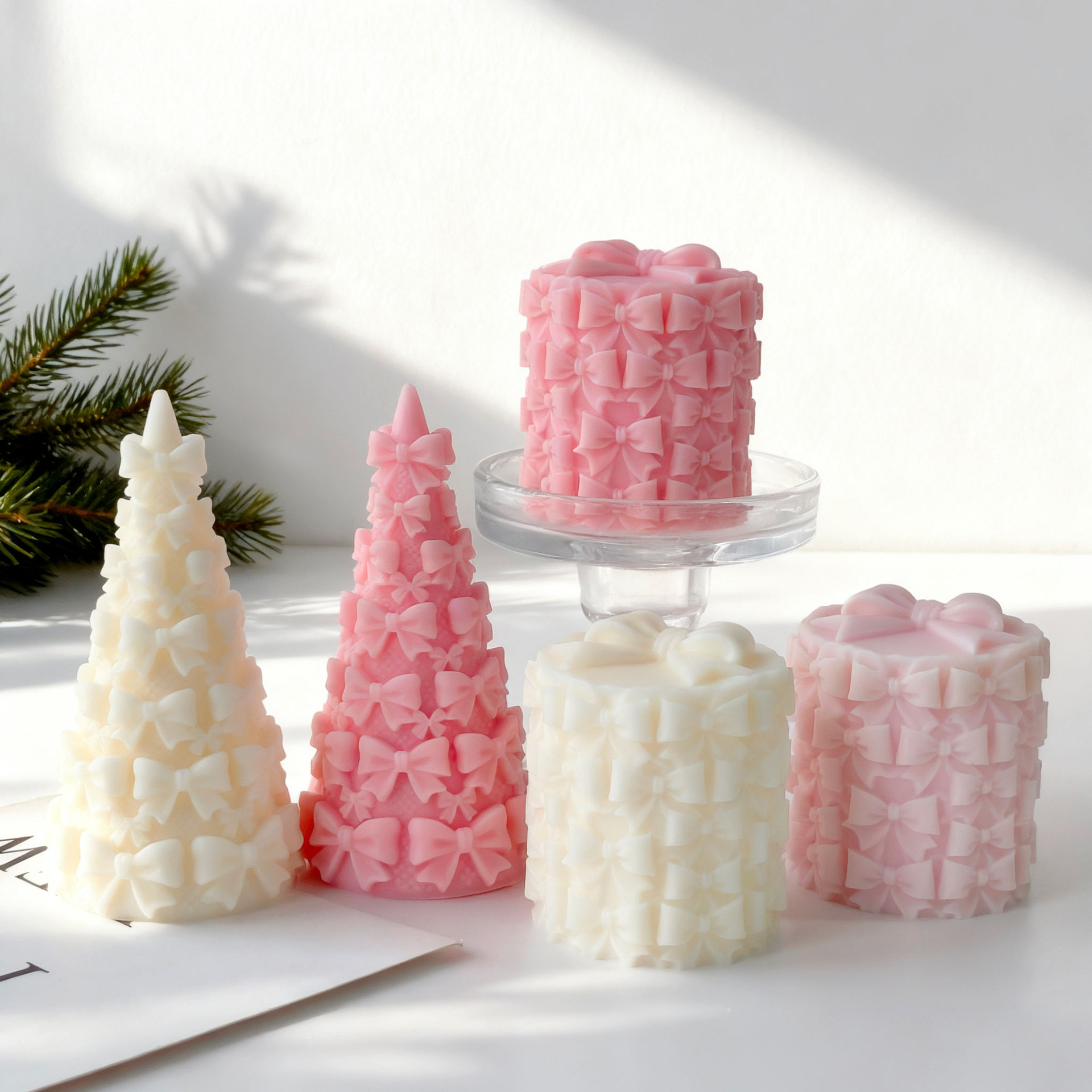 3D Bow Tie Christmas Tree Gift - đánh giá và giá Candle Making Activity