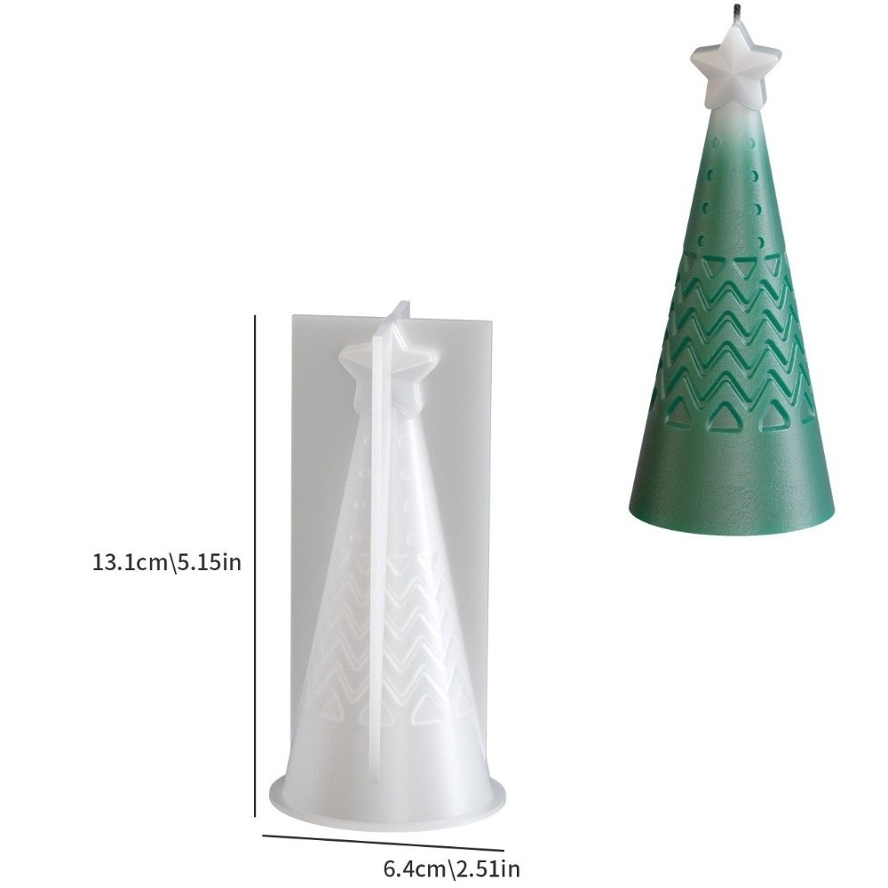 New Silicone Christmas Cone Ca - đánh giá và giá Candle Making Kit Xmas