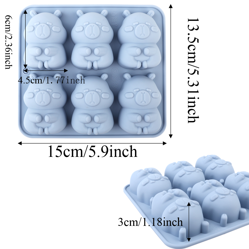 1 Silicone Cake Mold in the Sh - đánh giá và giá Candle Making Ideas