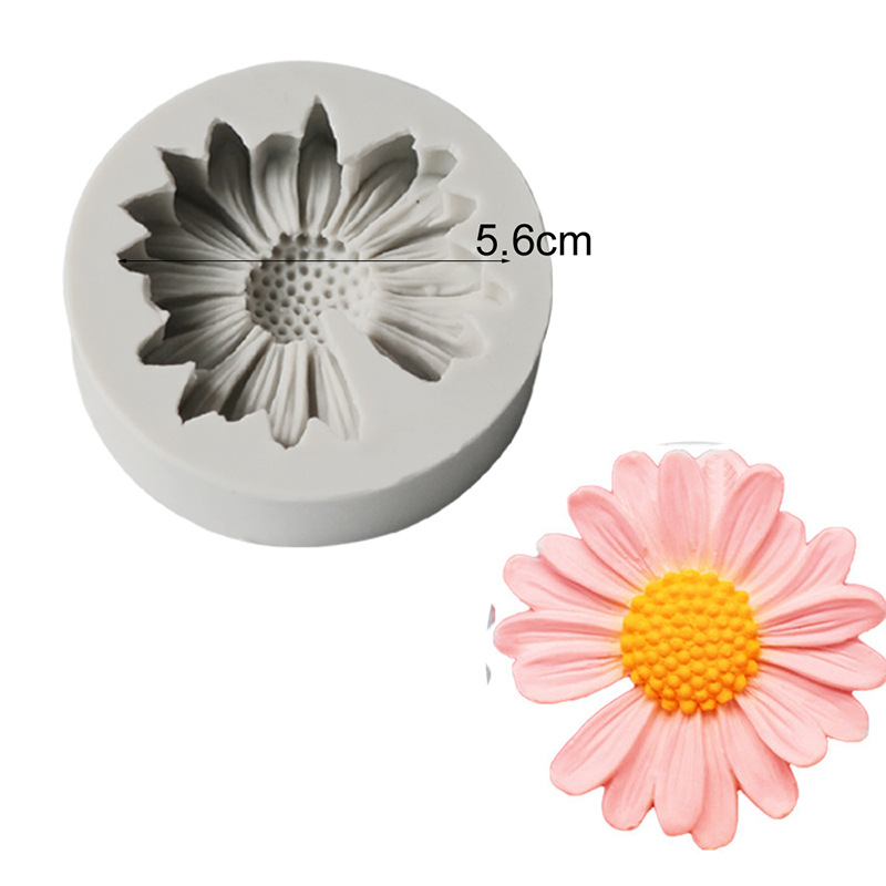 3D Hoa Cúc Khuôn Hoa Mặt Trời  - đánh giá và giá Candle Making Ideas