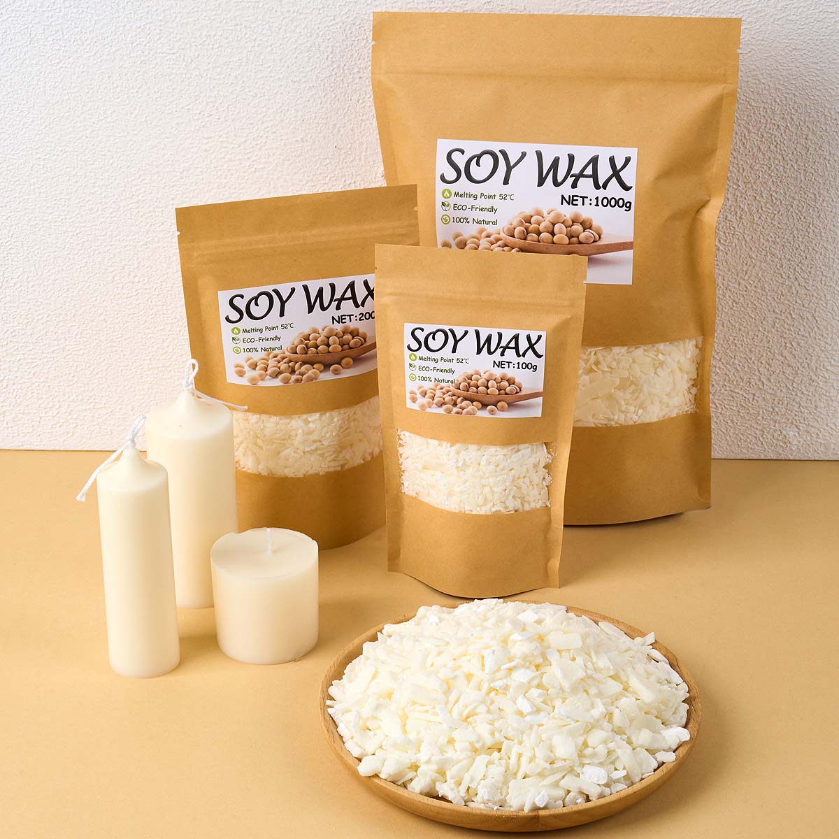 1 Pounds Pure White Soy Wax Fo - đánh giá và giá Candle Making Fragrances