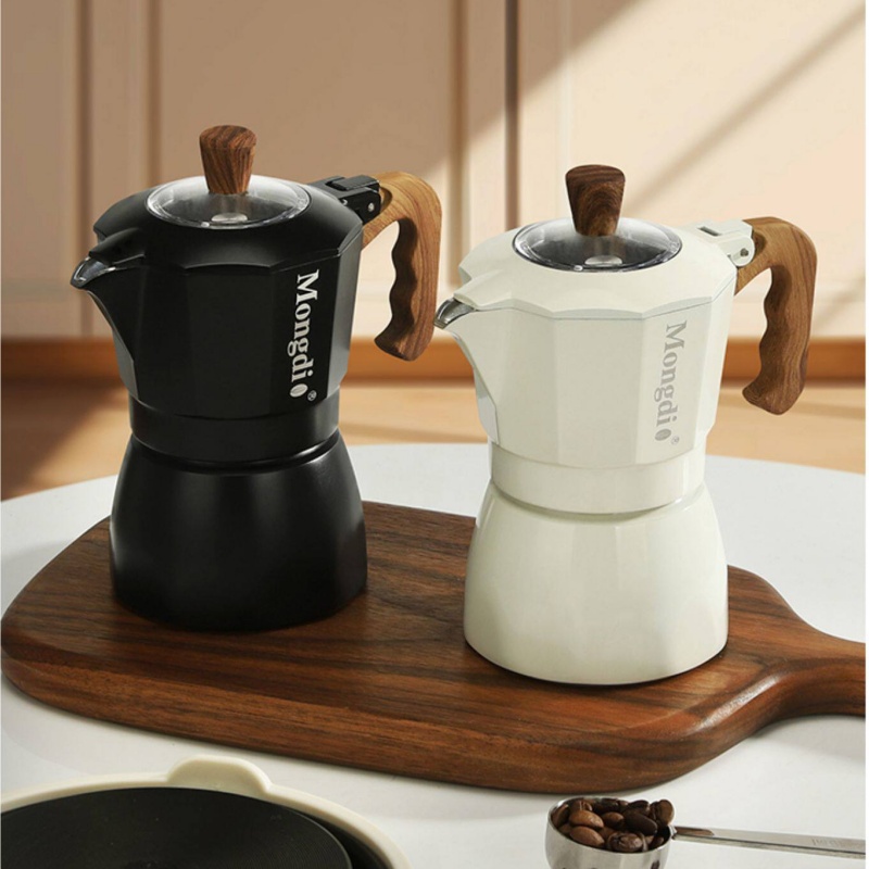 Mongdio Double Valve Moka Pot  - đánh giá và giá Pour Pot Aluminum
