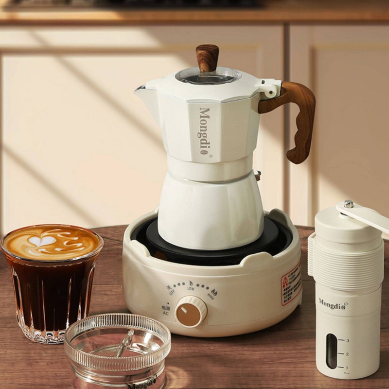 Mongdio Double Valve Moka Pot  - đánh giá và giá Pour Pot Aluminum