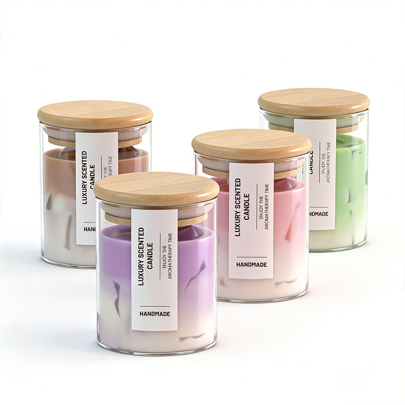 12pcs High Borosilicate Glass  - đánh giá và giá Candle Making Glass Jars