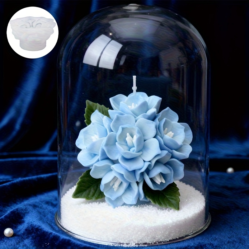 1 Hydrangea Candle Silicone Mo - đánh giá và giá Candle Making Ideas