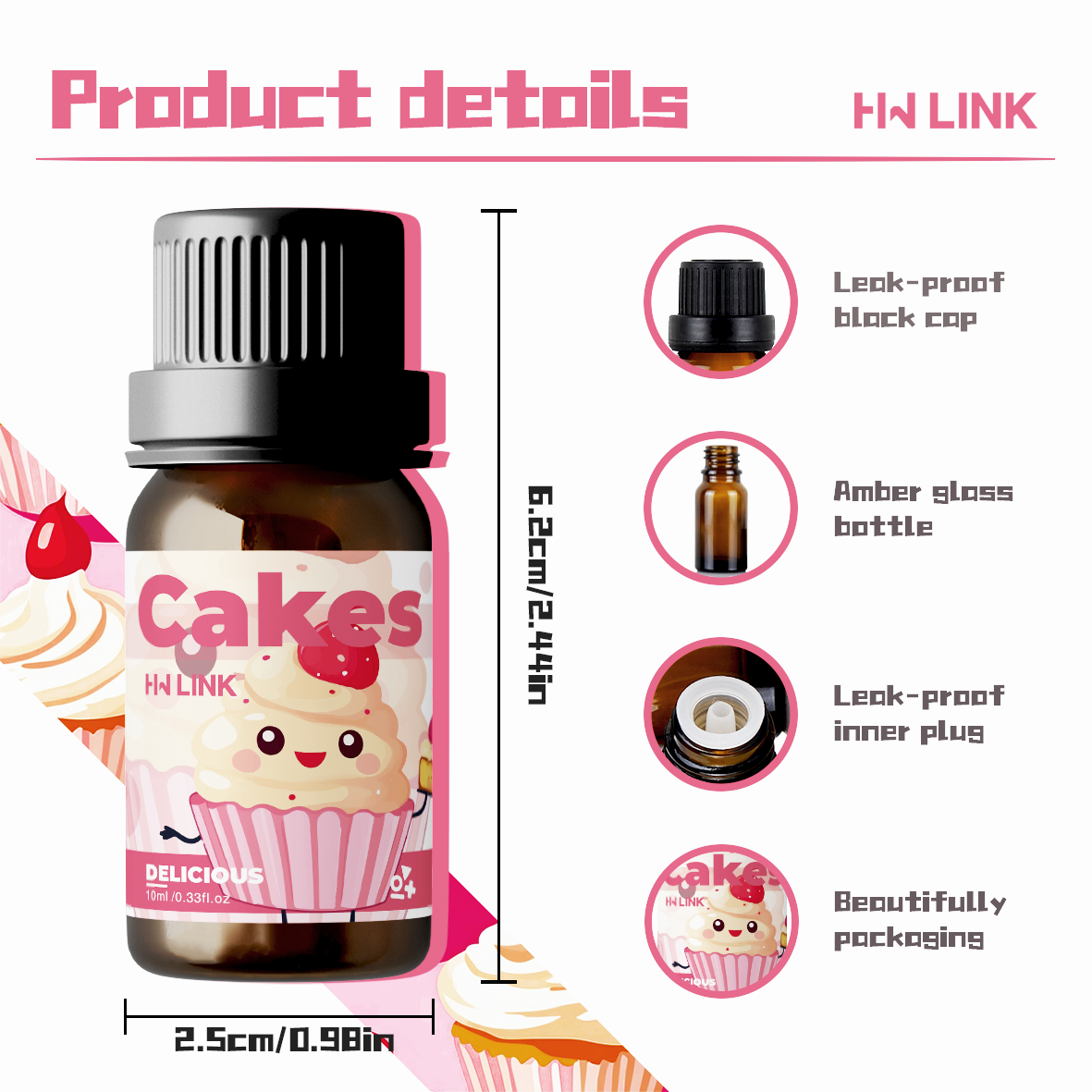 10ml Cakes Fragrance Oils Cand - đánh giá và giá Candle Making Fragrances