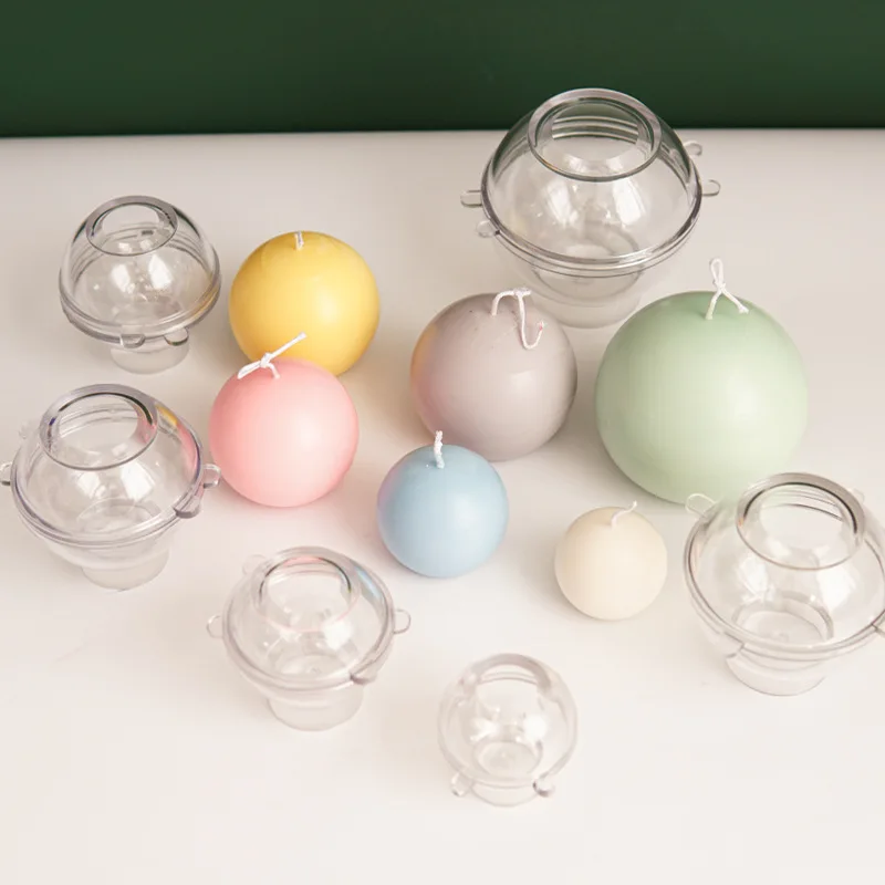 5-8cm Spherical Candle Plastic - đánh giá và giá Candle Making Diy Kit