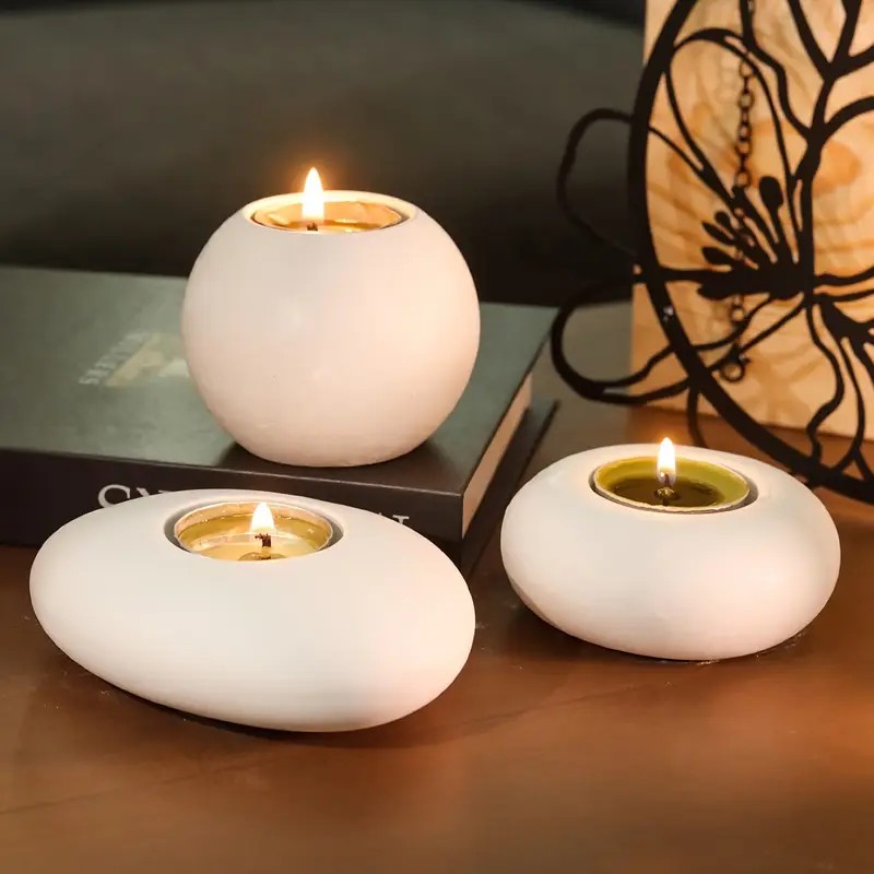 Tealight Candle Holder Resin S - đánh giá và giá Candle Making Ideas
