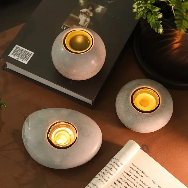 Tealight Candle Holder Resin S - đánh giá và giá Candle Making Ideas