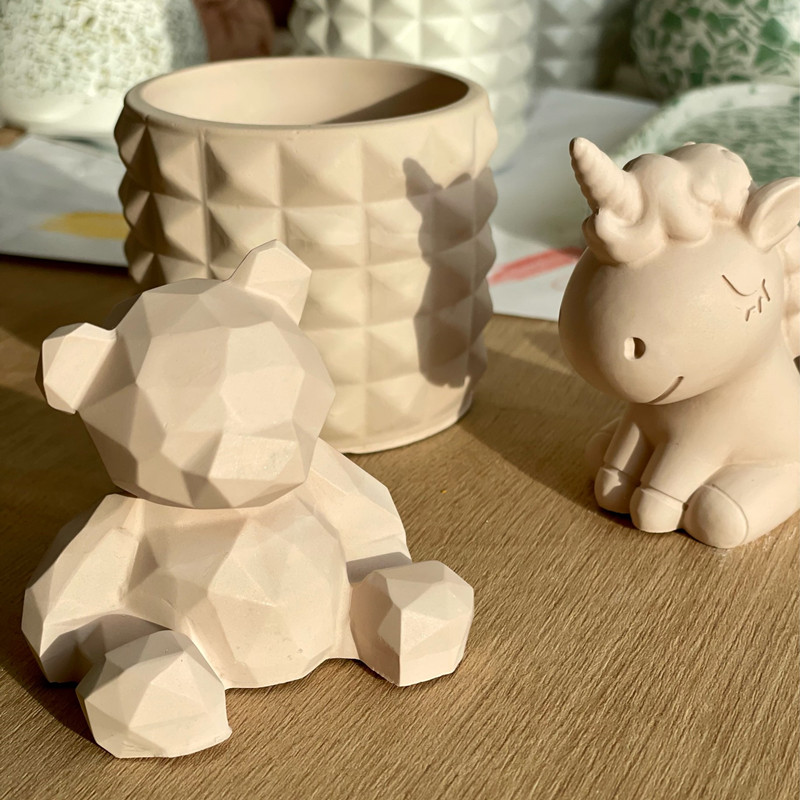 3D Stereo Gấu Khuôn Silicon Di - đánh giá và giá Candle Making Activity