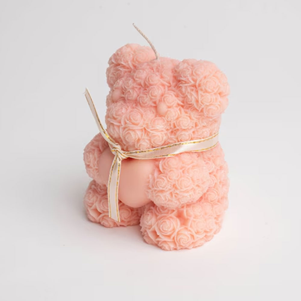 Teddy Bear Heat Rose Silicone  - đánh giá và giá Candle Making Diy Kit