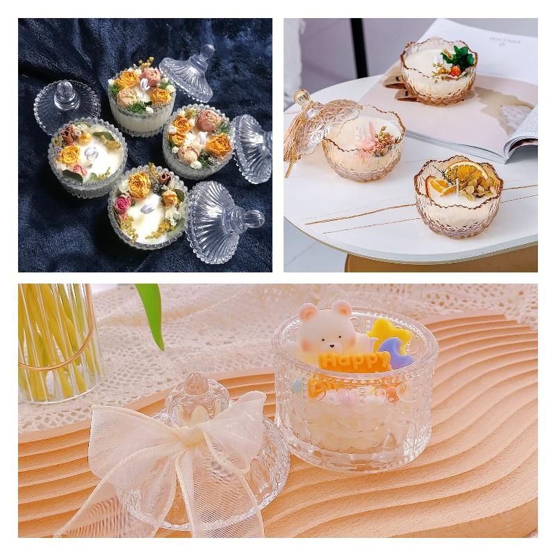 Pháp Kính Thơm Tự Làm Nến Hộ G - đánh giá và giá Candle Making Glass Jars