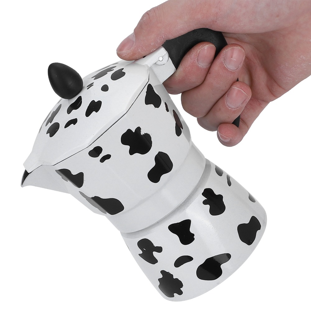 Coffee Brewing Milk Cow Color  - đánh giá và giá Pour Pot Aluminum