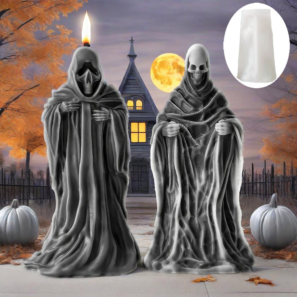 3D Skeleton Scent Candle Silic - đánh giá và giá Candle Making Experience
