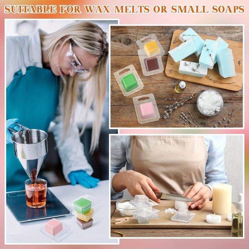 20/50pcs Clear Plastic Wax Mel - đánh giá và giá Candle Making Experience
