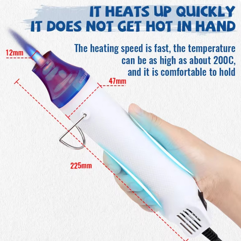 Heat gun Soldering temperature - đánh giá và giá Heat Gun Embossing