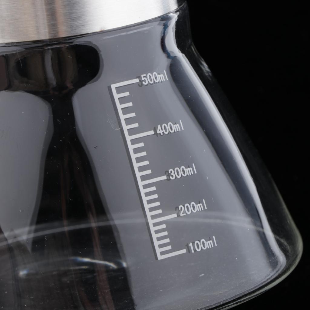 Handmade High Borosilicate Gla - đánh giá và giá Pour Pot Aluminum