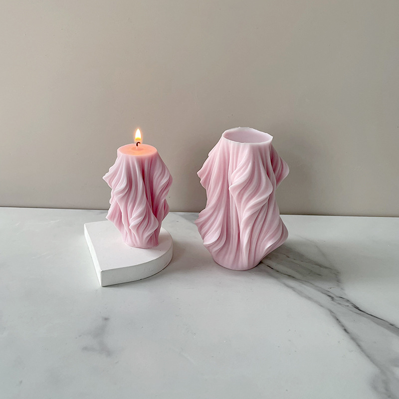 DIY Irregular Wave Pillar Sili - đánh giá và giá Candle Making Activity