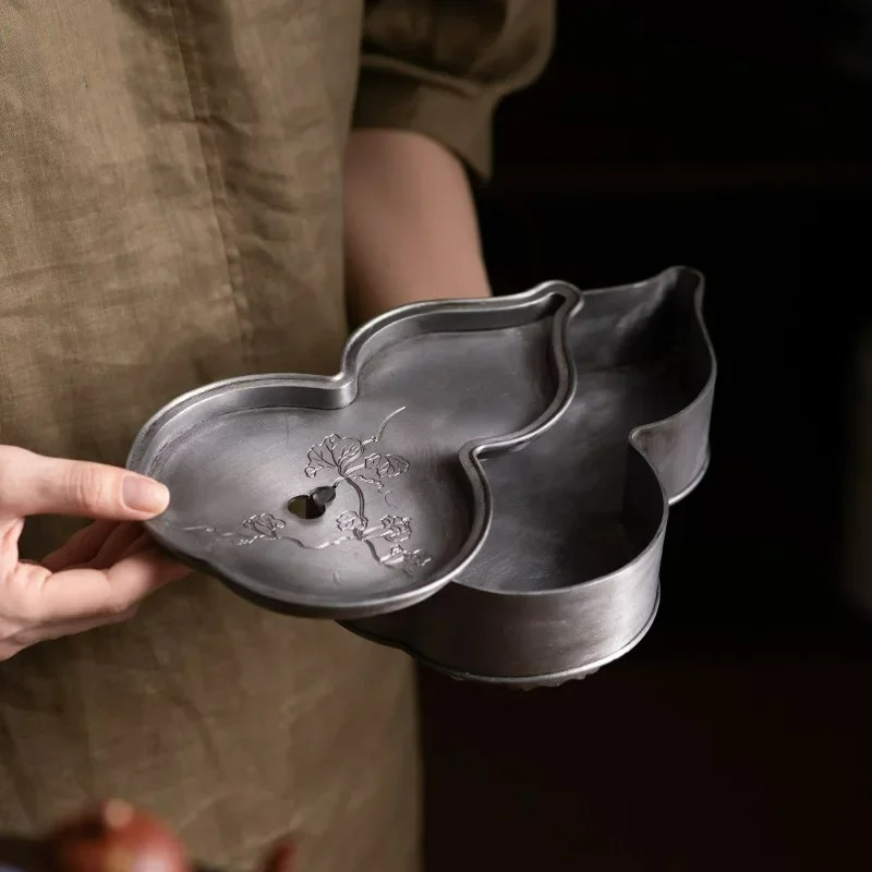 Gourd Ancient Tin Old Pot Tray - đánh giá và giá Pour Pot Aluminum