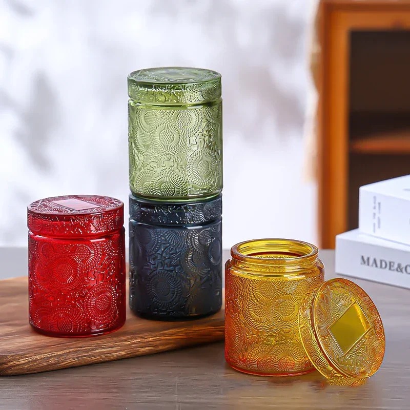 1pc Empty Glass Candle Cup Sto - đánh giá và giá Candle Making Glass Jars