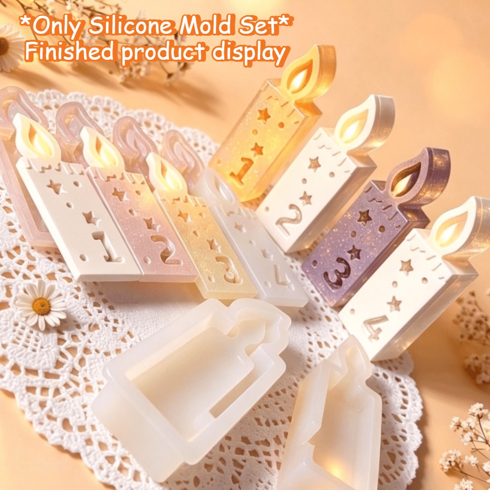 Silicone Number Candle Molds K - đánh giá và giá Candle Making Kit Xmas